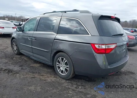 2011 Honda Odyssey Ex-L z USA, uszkodzony, nr VIN 5FNRL5H60BB082577